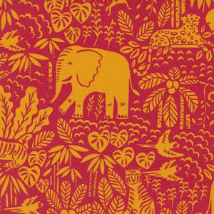 Jungle Paradise Orange Elephant. Product thumbnail image