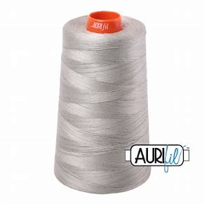 Aurifil 40/3 Quilting Thread 2600 Dove Grey. Product thumbnail image