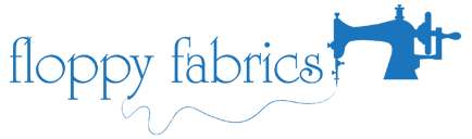 shop logo for Floppy Fabrics. Quilting | Fabric | UK | Patchwork | Accessories | Sewing | Shop Online | Buy | Quilts | Fat Quarter Bundles
