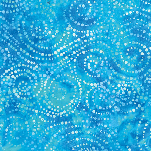 Hoffman Blue Batik