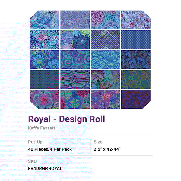 Royal Kaffe Jelly Roll NEW!!!