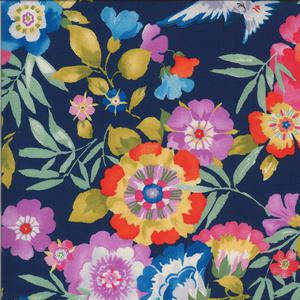 Lulu 2 - Navy Large Floral. Product thumbnail image