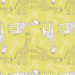 Safari Sunrise Lime Giraffe. Product thumbnail image