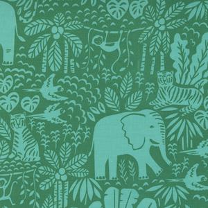 Jungle Paradise Green Elephant. Product thumbnail image