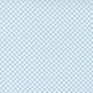 Grace Duck Egg Blue Check. Product thumbnail image