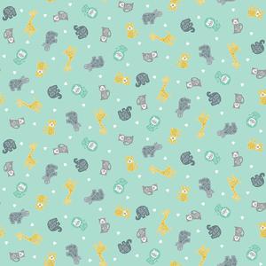 Baby Safari Turquoise Scatter. Product thumbnail image