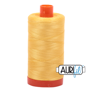 Aurifil 1135 - Pale Yellow. Product thumbnail image