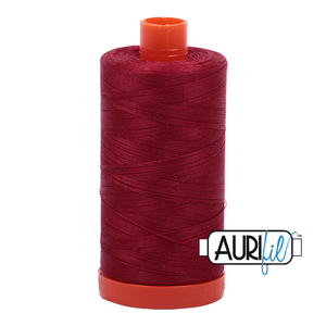 Aurifil 1103 - Burgundy. Product thumbnail image