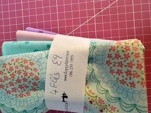 Metre Scrap 244 - 4 fat quarters. Product thumbnail image