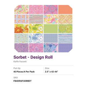 Kaffe Fassett Sorbet Jelly Roll NEW!!!. Product thumbnail image