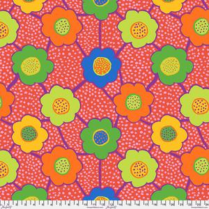 Kaffe Orange Funky Flowers. Product thumbnail image