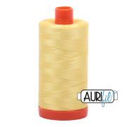 Aurifil 2115 Lemon. Product thumbnail image