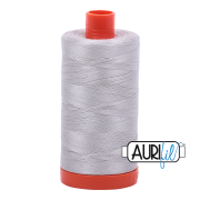 Aurifil 2615 Aluminium Grey. Product thumbnail image