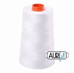 Aurifil 40/3 Quilting Thread 2024 White. Product thumbnail image
