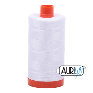 Aurifil 40wt 2024 White. Product thumbnail image