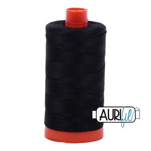 Aurifil 40wt 2692 Black. Product thumbnail image